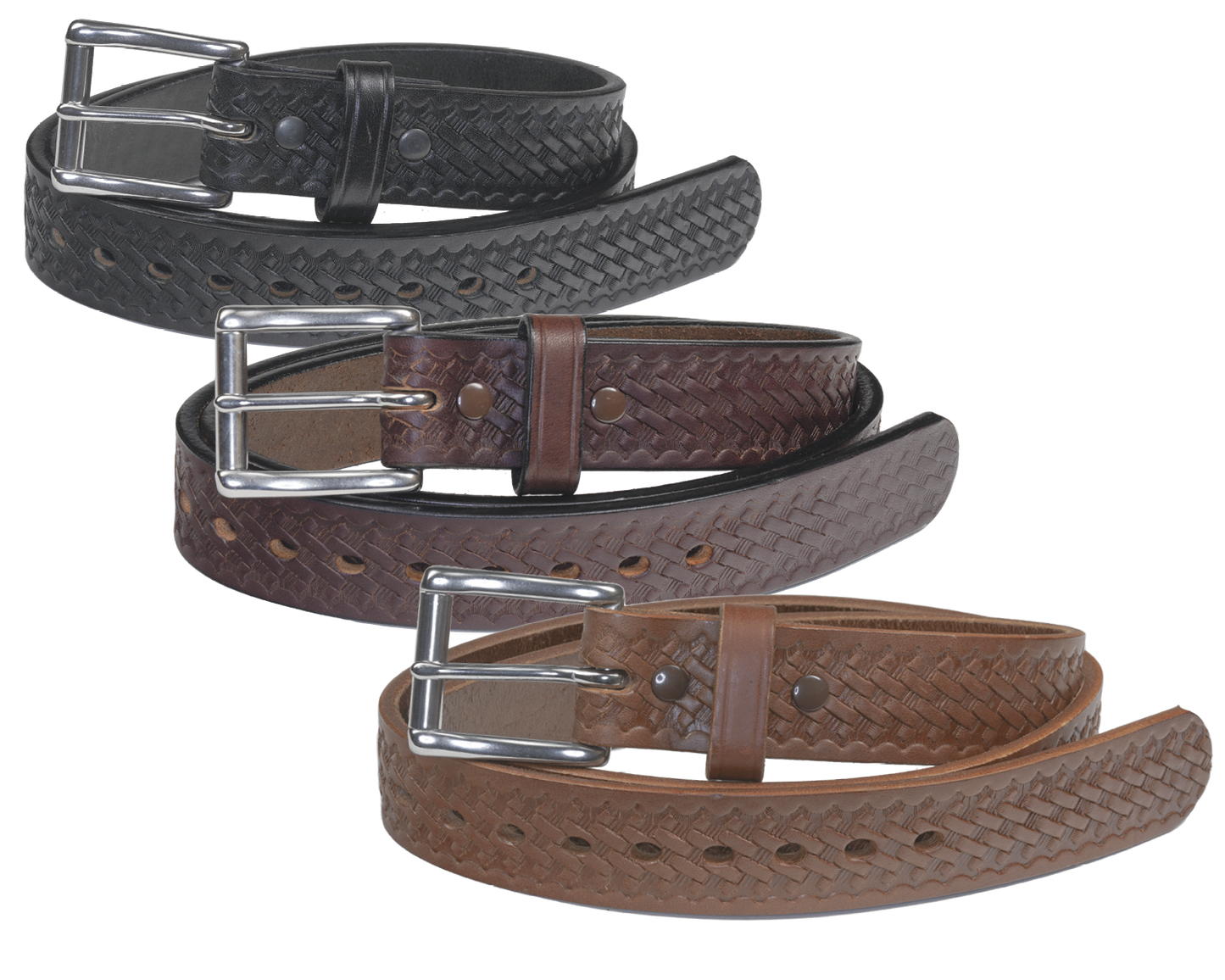 Sundance - 1.5" Basketweave Gun Belt