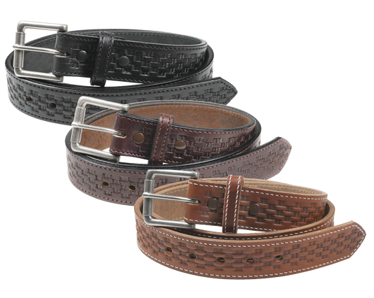 Wolcott - 1.5" Basketweave Work Belt